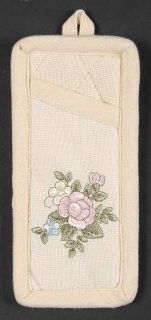 Pfaltzgraff Tea Rose Cloth Utensil Holder, Fine China Dinnerware   Stoneware,Pin