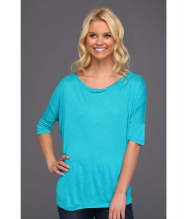Velvet by Graham and Spencer Rhona02 Womens Long Sleeve Pullover (Blue)