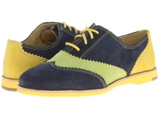 Johnston & Murphy Belinda Multi Oxford Womens Shoes (Navy)