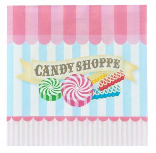 Candy Shoppe Lunch Napkins