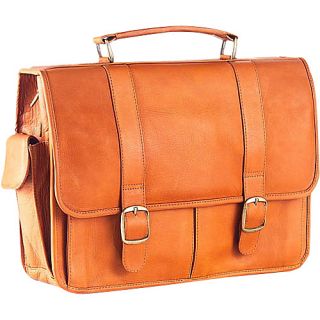 Vachetta Leather Laptop Briefcase   Vachetta Tan