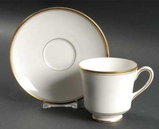 Johnson Brothers Claridge (Cambridge Line) Footed Cup & Saucer Set, Fine China D