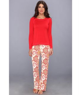 Josie Toile de Josie PJ Womens Pajama Sets (Red)