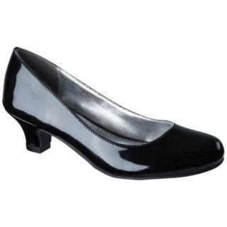 Girls Cherokee Haisley Patent Dress Shoe   Black 1
