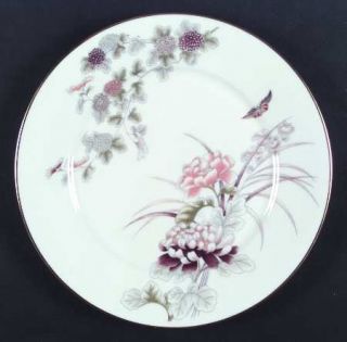 Oxford (Div of Lenox) Tranquility Dinner Plate, Fine China Dinnerware   Brown,Go