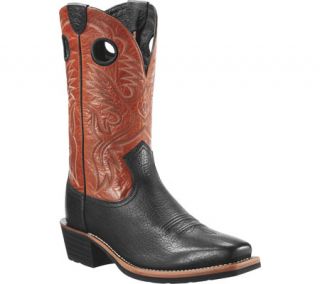Mens Ariat Heritage Roughstock Square Toe Boots