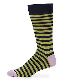 Rugby Striped Socks   Acid