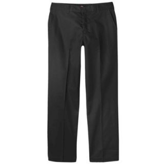 Dickies Young Mens Classic Fit Twill Pant   Black 28x32