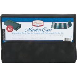 Prestige Horizontal Marker Case (BlackMaterials Black nylonPackage contains one (1) empty marker caseCase holds and protects 60 markersOpen dimensions 40 inches long x 15.5 inches wideFolded dimensions 8.5 inches long x 15.5 inches wideImported )