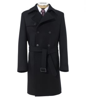 Traveler Tailored Fit Double Breasted Trench Topcoat JoS. A. Bank