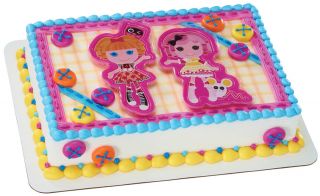 Lalaloopsy Lets Bake Cake Topper and Cookie Cutters