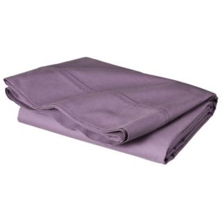 Threshold 300 Thread Count Ultra Soft Flat Sheet   Lavender (Queen)