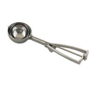 Browne Foodservice Ice Cream/Food Disher, Size 6, 4 2/3 oz, Solid Brass w/ Chrome Plating