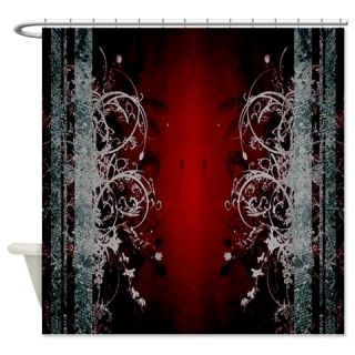  Sexy Red Gothic Pattern Shower Curtain  Use code FREECART at Checkout