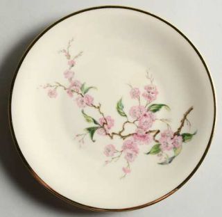 Heinrich   H&C Blossomtime Cream Bread & Butter Plate, Fine China Dinnerware   P