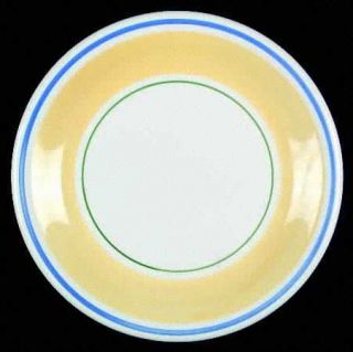 Maxam (Italy Portugal) Mediterranean Salad Plate, Fine China Dinnerware   Blue E