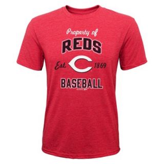 MLB TEAM COLOR MLB Boys T Shirt REDS   XL