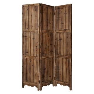 Screen Gems Winchester Rustic Room Divider Multicolor   SG 107