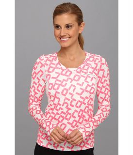Brooks Equilibrium L/S II Womens Long Sleeve Pullover (Pink)