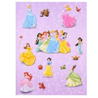 Princess Raised Sticker Sheet