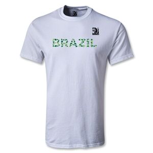 Euro 2012   FIFA Confederations Cup 2013 Brazil T Shirt (White)