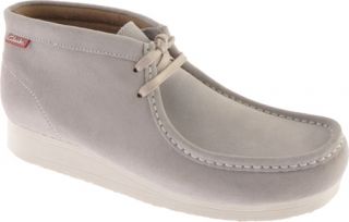 Mens Clarks Padmore   Grey Suede Boots