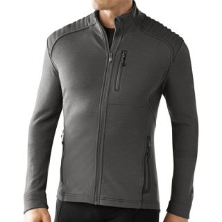 SmartWool TML Heavy Full Zip Shirt   Merino Wool  Heavyweight  Long Sleeve (For Men)   GRAPHITE (L )