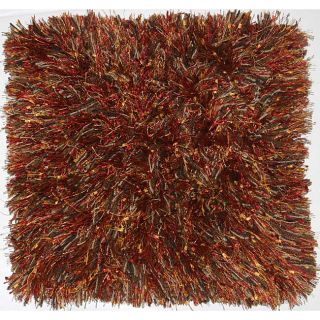 Hand woven Red Wool Area Rug (2x 3)