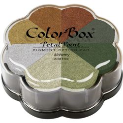 Color Box Petal Point Eight color Removable Pigment Inkpad