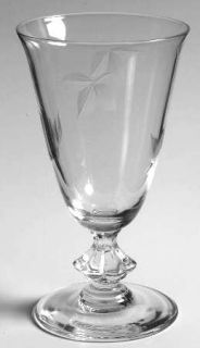 Bryce Autumn Juice Glass   Stem #1a,Cut 267 1/2,Gray Cut Leaves