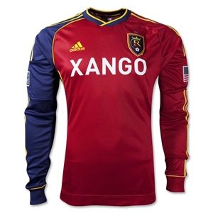 adidas Real Salt Lake 2013 Authentic LS Primary Soccer Jersey
