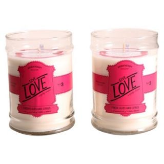 Give Love Jar Set   Pink