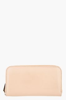 Marni Edition Taupe Patent Leather Minimalist Continental Wallet