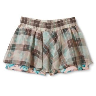Xhilaration Juniors Mini Skirt with Short   L(11 13)