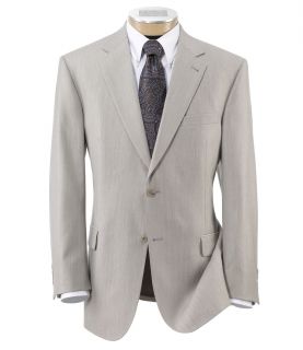 Signature 2 Button Imperial Wool/Silk Blend Suit  Sizes 44 52 JoS. A. Bank