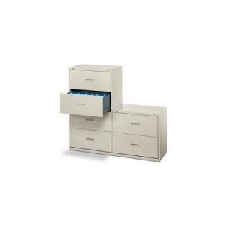 Basyx 400 Series 36 2 Drawer Lateral File H482.L. Color Putty