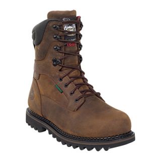 Georgia 9in. Insulated Waterproof Work Boot   Brown, Size 12 Wide, Model# G8162