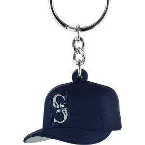 Seattle Mariners AMINCO INC. MLB Soft Rubber Cap Keychain