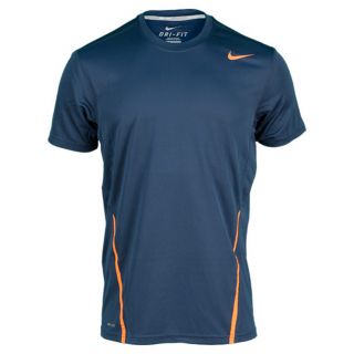 Nike Men`s Power UV Tennis Crew Small 460_Squadron_Blue
