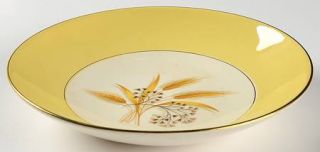 Century Service Autumn Gold Coupe Soup Bowl, Fine China Dinnerware   Wide Yellow