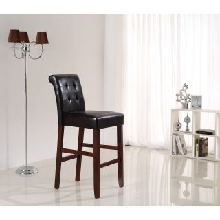 Essex 29 inch Deluxe Tufted Faux Leather Bar Stools (pack Of 2)