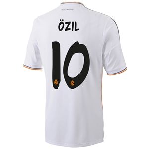 adidas Real Madrid 13/14 OZIL Home Soccer Jersey