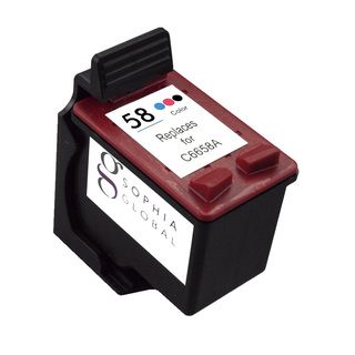 Sophia Global Remanufactured Ink Cartridge Replacement For Hp 58 C6658an (1 Photo Color) (1 Photo ColorPrint yield Up to 140 4 x 6 photosModel SGHP58Pack of 1We cannot accept returns on this product. )