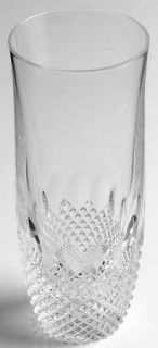 Peill Pfalzgraf Beer Glass   Vertical Cuts On Bowl, Multi Sided Stem