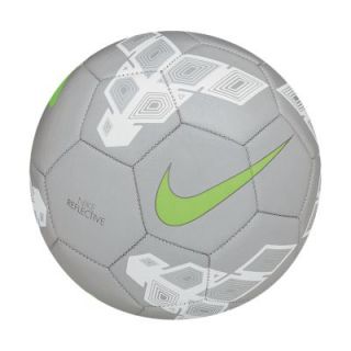Nike Reflective Soccer Ball   Silver