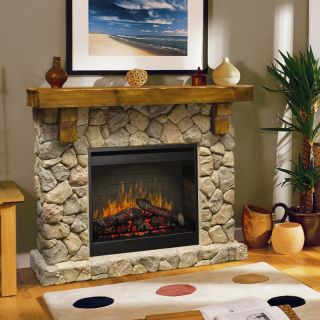 Dimplex Fieldstone Electric Fireplace Multicolor   SMP 904 ST