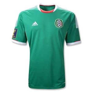 adidas Mexico 11/13 Gold Cup Home Soccer Jersey