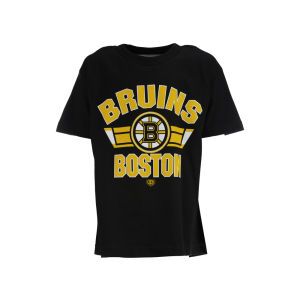 Boston Bruins Old Time Hockey NHL Youth Bowman T Shirt