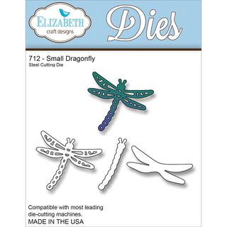 Elizabeth Craft Metal Die dragonfly