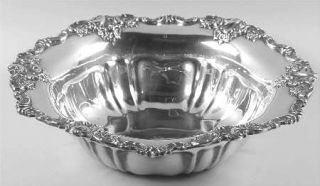 Wallace Baroque (Silverplate,Hollowware,Older) 11 Round Vegetable   Silverplate